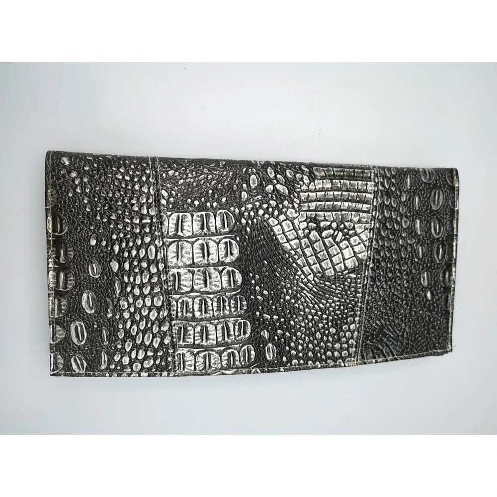 Miche Classic Shell Cover Embossed Faux Leather Crocodile‎ Black & Silver Gray